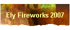 Ely Fireworks 2007
